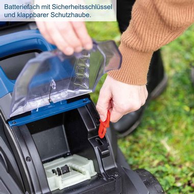 Акумулаторна косачка Scheppach BC-MP320-X 20V 32см Косене Събиране на трева Мулчиране