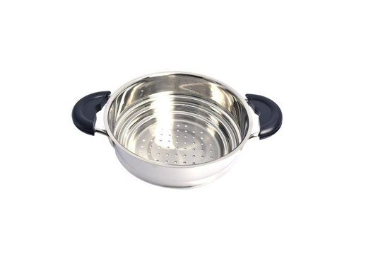 Комплект съдове за готвене BergHOFF Teka Kuppersbusch Cookware set 7 части тиган касерола тенджера кошници на пара