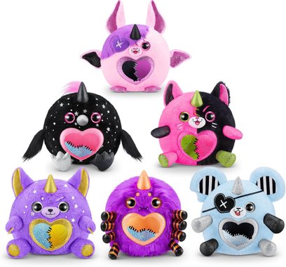 Плюшена играчка изненада Zuru Rainbocorns Monstercorn 473087 изненади в голямо яйце 