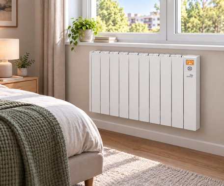 Електрически радиатор Cointra Siena 1500W 9 броя ребра отоплител печка 