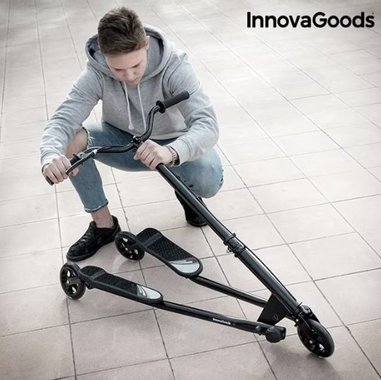 Тротинетка InnovaGoods V0100688 Сгъваема Триколка Скутер с 3 колела