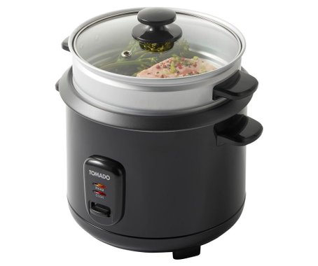 Оризовар Tomato TRC1501B 500W 1.5л Уред за варене на ориз Оризоварка Готвене на пара 