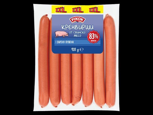 Свински кренвирши XXL