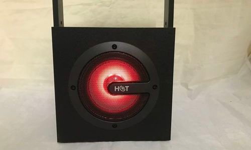 Портативна Bluetooth колона HOT Cube Speaker LED п