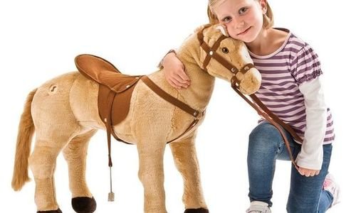 Детско конче Happy People 58410 каубой 3 музикални