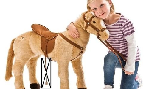 Детско конче Happy People 58410 каубой 3 музикални