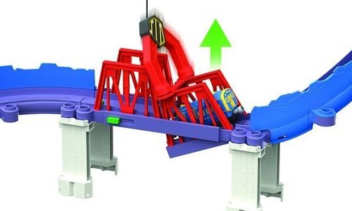 Писта с влак Tomy Chuggington Brewster's Big Build