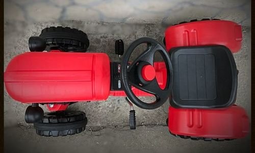Трактор с педали Big Porsche Diesel Junior Детска 