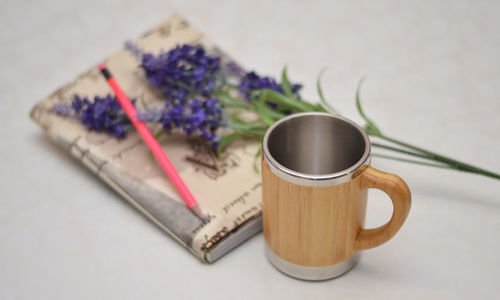 Чаша за кафе и чай от бамбук 330ml