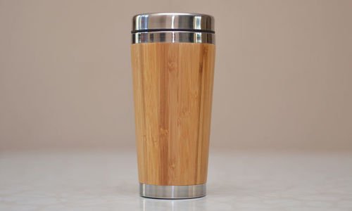 Термо чаша от бамбук 450ml