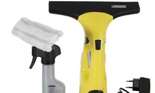 Стъклочистачка Karcher WV2 Plus ред за почистване 