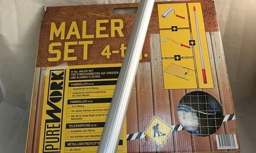 Комплект за боядисване Maler Set 4 части универсал