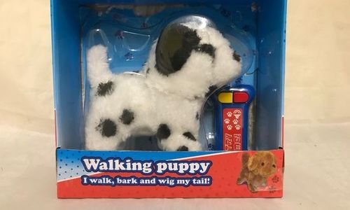 Детско плюшено кученце с дистанционно Walking Pupp
