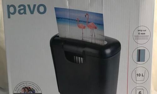 Унищожител на документи Pavo Miami Шредер 190 W 6 