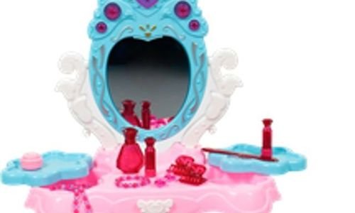 Детска тоалетка с табуретка Dressting Table звук с