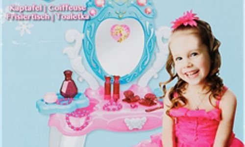 Детска тоалетка с табуретка Dressting Table звук с
