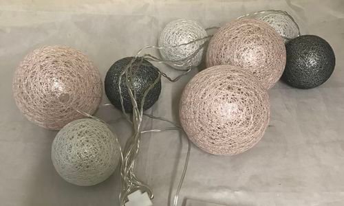 Декоративни LED лампички от текстил Decorative Lig