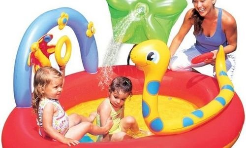 Детски надуваем басейн Bestway 53026 с душ спрей и