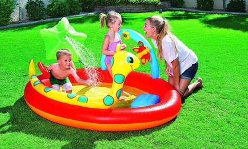 Детски надуваем басейн Bestway 53026 с душ спрей и