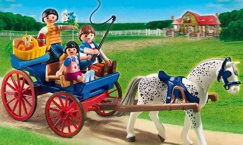 Карета с кон и комплект за пикник Playmobil 5226