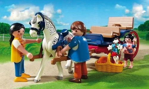 Карета с кон и комплект за пикник Playmobil 5226