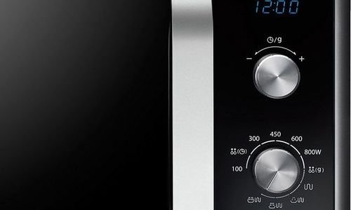 Микровълнова Samsung MG23F301EAS механична грил ко
