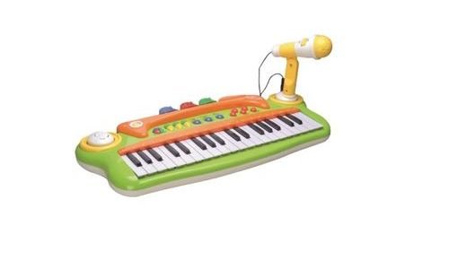Детско електронно пиано с микрофон MaxiMusic Elect