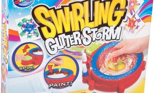 Комплект за АРТ рисунки Grafix Swirling Glitter St