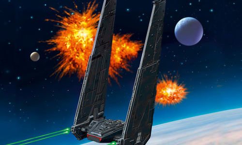 Сглобяем модел Revell Star Wars Kylo Ren COMMAND S