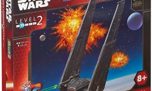 Сглобяем модел Revell Star Wars Kylo Ren COMMAND S