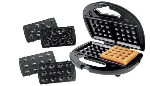 Уред за мъфини гофрети 3 в 1 Silvercrest Waffle Ma