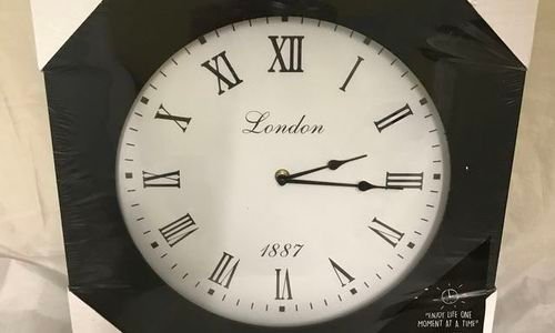 Часовник London 1887 стенен за стена за шкаф голям