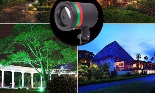 Градински лазер Outdoor Laser Projector лазарен пр