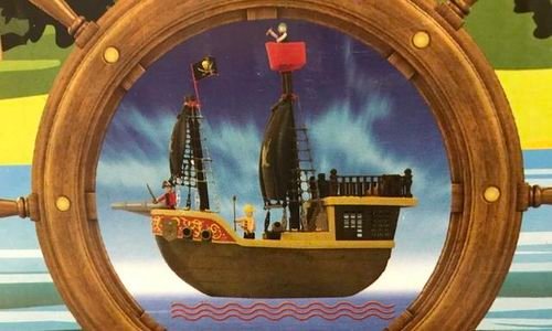 Голям пиратски кораб Pirate Ship Playset 94 части 
