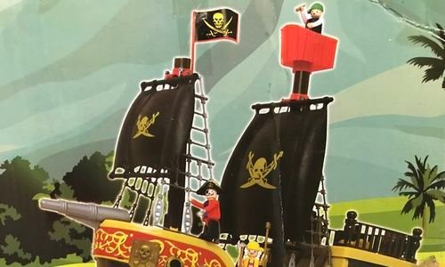 Голям пиратски кораб Pirate Ship Playset 94 части 