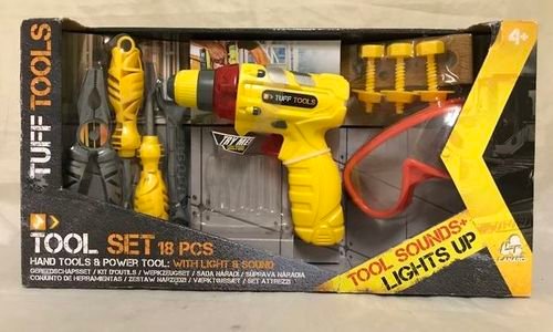 Детски инструменти Tuff Tools Set Вариант B отверк