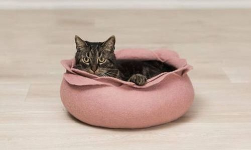 Легло за домашен любимец Цвете Dobar Pet bed филц 