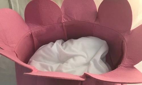Легло за домашен любимец Цвете Dobar Pet bed филц 