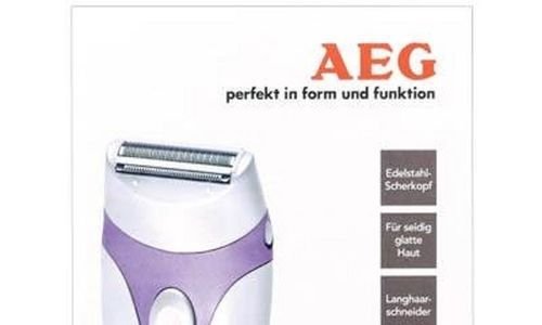 Дамска самобръсначка AEG LS 5652 електрическа на б