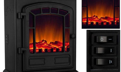 Електрическа LED камина Torino Classic Fire 2000 W
