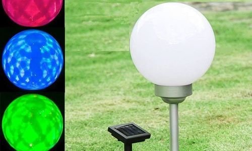 Градинска соларна RGB лампа Led Projection Solar 