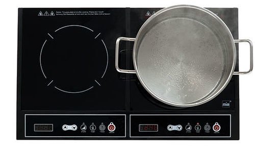 Индукционен котлон Mia IKP 2209 двоен стъклокерами
