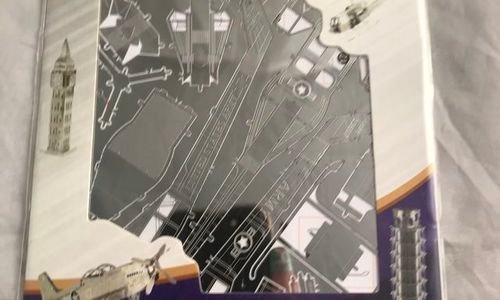 Метален пъзел Хеликоптер 3d Puzzle Тoi Тoys мини м