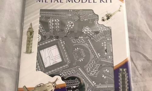 Метален пъзел Айфеловата кула 3d Puzzle Тoi Тoys м