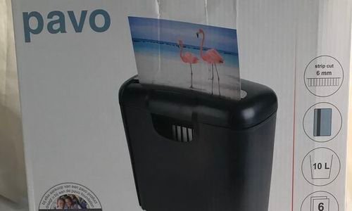 Унищожител на документи Pavo Miami Шредер 190 W 6 