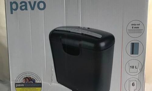 Унищожител на документи Pavo Miami Шредер 190 W 6 