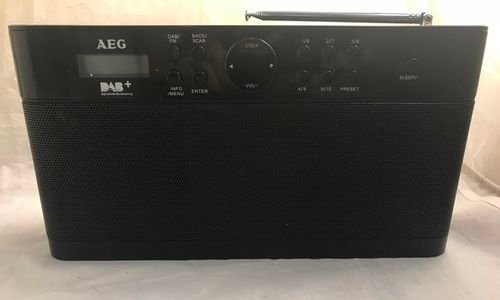 Дигитално Радио AEG DAB 4124 FM DAB+/UKW/АМ/FM Led