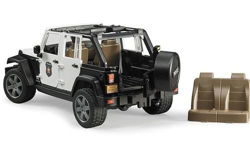 Джип с полицай Bruder Jeep Wrangler 02526 1:16 кол