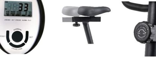 Велоергометър ForSports FL73416B маховик 9 кг до 1