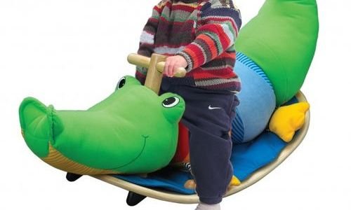 Мека люлка крокодил Wonderworld SW-1824 Rocking Cr